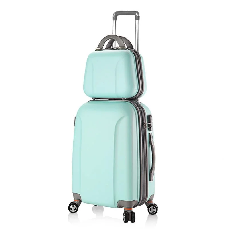 Lightweight Nylon Travel Organizer Pouches in Multicolor for Neat PackingWomen Abs Spinner Luggage And Cosmetic Bag 2Pcs Set 20/24/28 Inch Coded Lock Travel Trolley Lightweight Nylon Travel Organizer Pouches in Multicolor for Neat PackingWomen Abs Spinner Luggage And Cosmetic Bag 2Pcs Set 20/24/28 Inch Coded Lock Travel Trolley