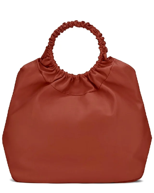 Women's Tote Bag with Detachable Pouch in Purple for Added ConvenienceAGL Max Gretty Leather Tote Women's Tote Bag with Detachable Pouch in Purple for Added ConvenienceAGL Max Gretty Leather Tote