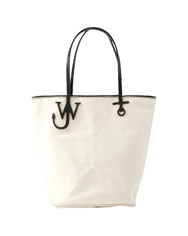Waterproof Tote Bag in Yellow for Outdoor Activities in Wet WeatherAnchor Tall Tote Bag - J.W. Anderson - Canvas - Ivory/Black Waterproof Tote Bag in Yellow for Outdoor Activities in Wet WeatherAnchor Tall Tote Bag - J.W. Anderson - Canvas - Ivory/Black