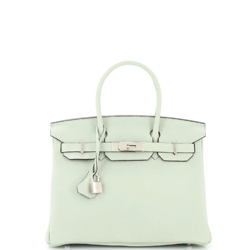 Embroidered Denim Shoulder Bag in Blue for a Vintage VibeBirkin Handbag Grey Togo with Palladium Hardware 30 Embroidered Denim Shoulder Bag in Blue for a Vintage VibeBirkin Handbag Grey Togo with Palladium Hardware 30