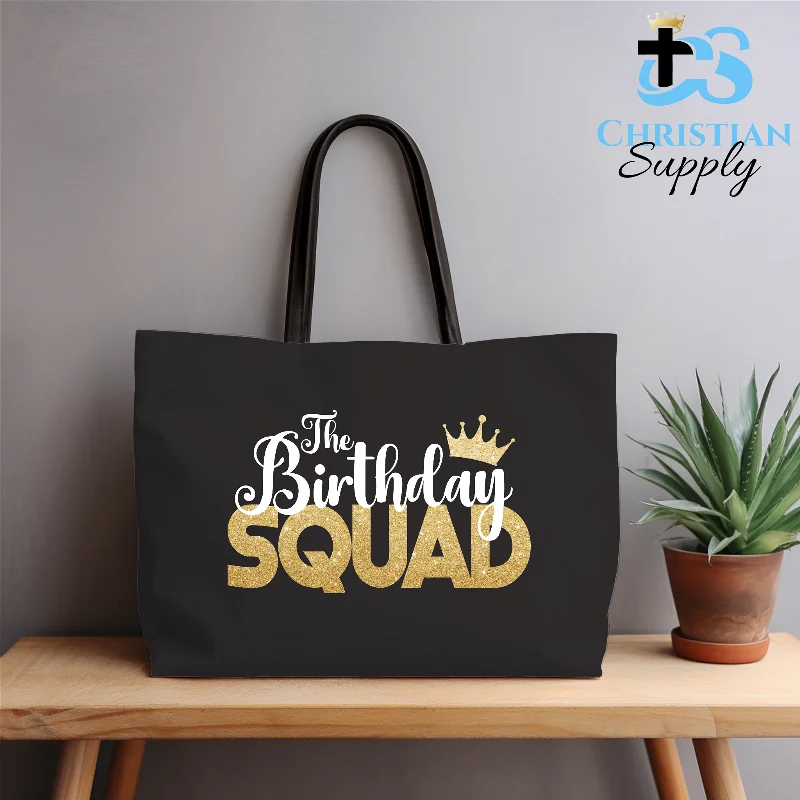 Tote Bag with Adjustable Shoulder Strap in Olive Green for Comfortable CarryingBirthday Squad Tote Bag Tote Bag with Adjustable Shoulder Strap in Olive Green for Comfortable CarryingBirthday Squad Tote Bag