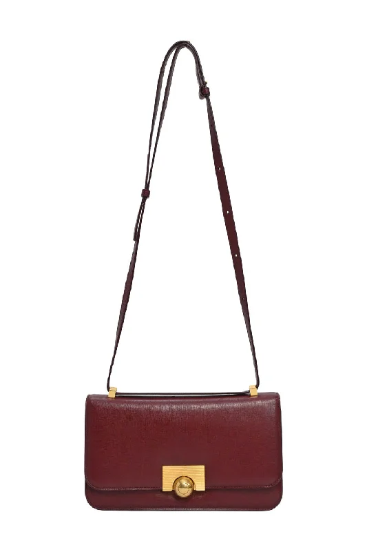 Leather Shoulder Bag with Magnetic Closure in Black for Quick Access[WB5605] Bottega Veneta | Cross-Body Bag