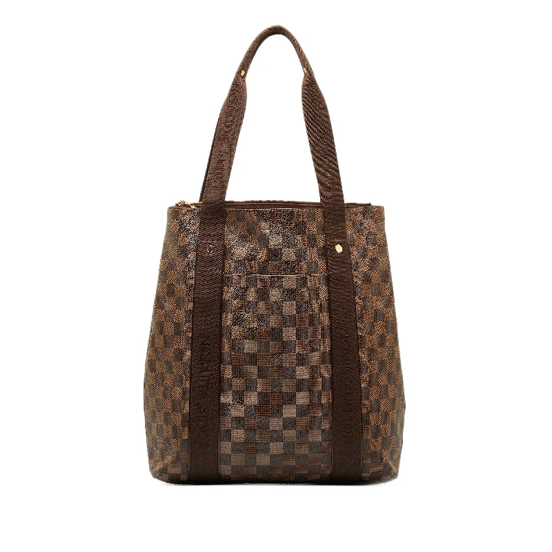 Tote Bag with RFID - Blocking Pocket in Black for Protecting Your Cards and InformationBrown Louis Vuitton Damier Ebene Cabas Beaubourg Tote Bag