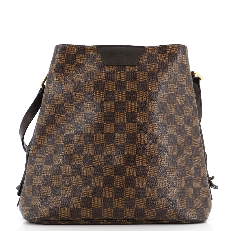 Women's Shoulder Bag with Adjustable Strap in Pink for ComfortVegan Leather Shoulder Bag in Gray for Ethical Fashion LoversCabas Rivington Damier Women's Shoulder Bag with Adjustable Strap in Pink for ComfortVegan Leather Shoulder Bag in Gray for Ethical Fashion LoversCabas Rivington Damier