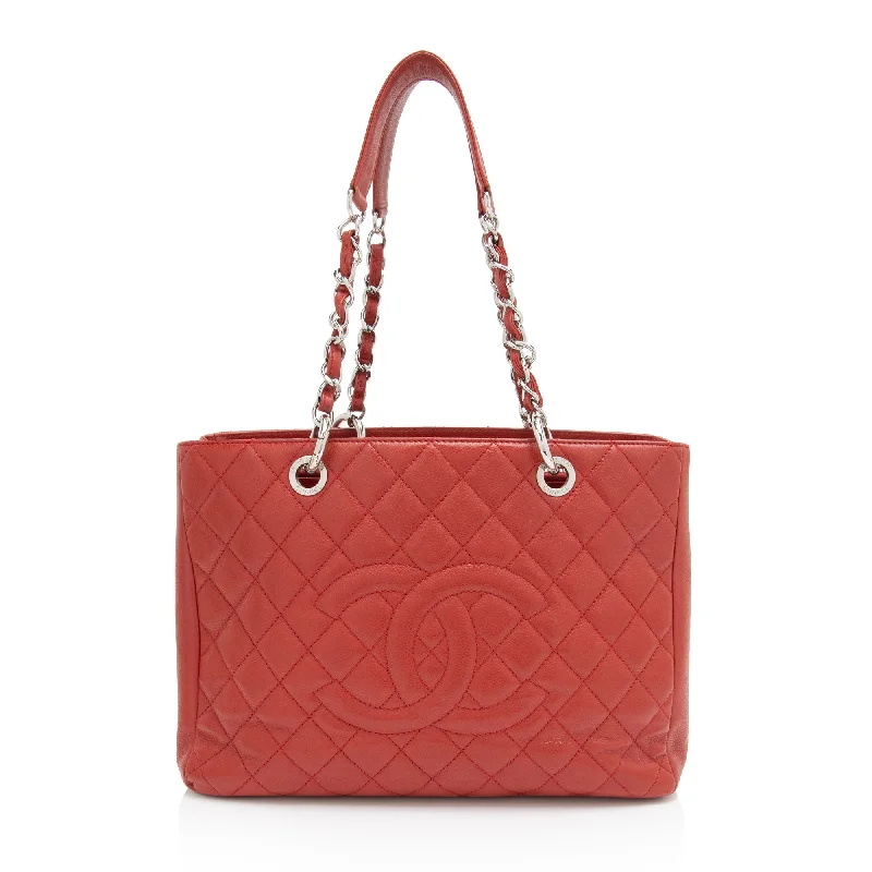 Geometric - Printed Tote Bag in Multicolor for a Contemporary and Trendy OutfitLinen Tote Bag in Natural Beige with Braided Details for a Rustic Summer EnsembleChanel Caviar Leather Grand Shopping Tote Geometric - Printed Tote Bag in Multicolor for a Contemporary and Trendy OutfitLinen Tote Bag in Natural Beige with Braided Details for a Rustic Summer EnsembleChanel Caviar Leather Grand Shopping Tote