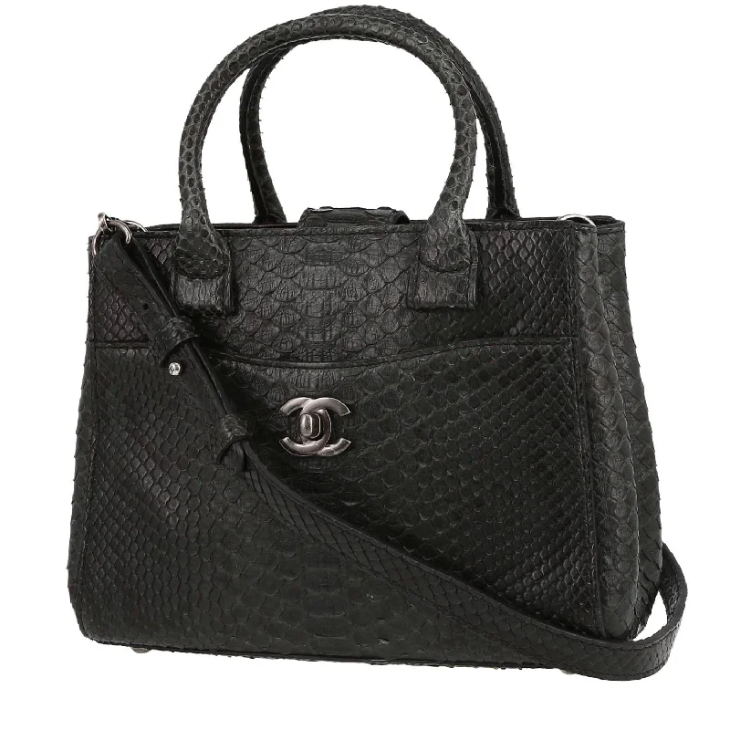 Embroidered Tote Bag in Beige with Floral Motifs for a Boho - Chic VibeChanel Neo Executive small model shopping bag in dark grey python Embroidered Tote Bag in Beige with Floral Motifs for a Boho - Chic VibeChanel Neo Executive small model shopping bag in dark grey python