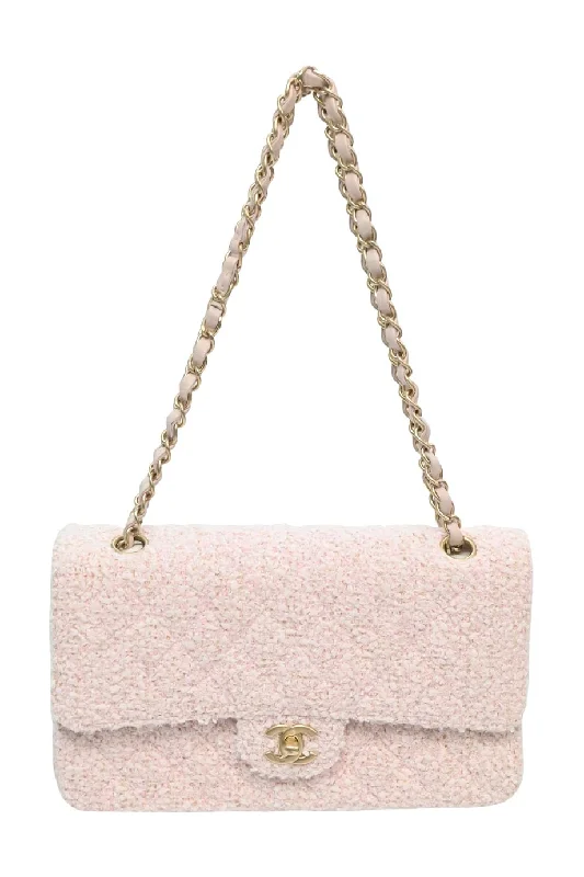 Women's Canvas Shoulder Bag in Navy with Striped Pattern for Beach Trips[WB5489] Chanel | Cross-Body Bag