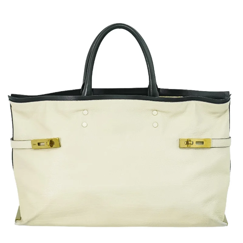 Women's Tote Bag with Detachable Pouch in Purple for Added ConvenienceQuilted Tote Bag in Cream with Silver Hardware for a Classic and Sophisticated StyleChloé Charlotte Leather Tote Bag (Pre-Owned) Women's Tote Bag with Detachable Pouch in Purple for Added ConvenienceQuilted Tote Bag in Cream with Silver Hardware for a Classic and Sophisticated StyleChloé Charlotte Leather Tote Bag (Pre-Owned)