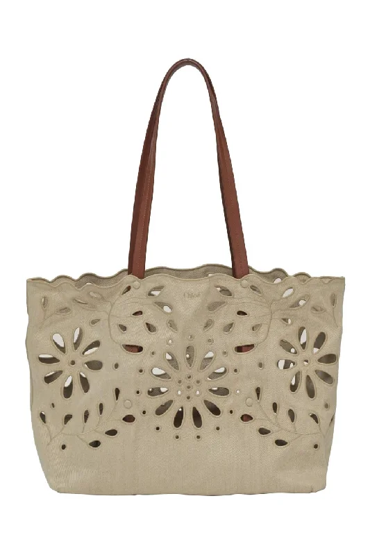 Geometric - Printed Tote Bag in Multicolor for a Contemporary and Trendy Outfit[WB5437] Chloé | Tote Bag