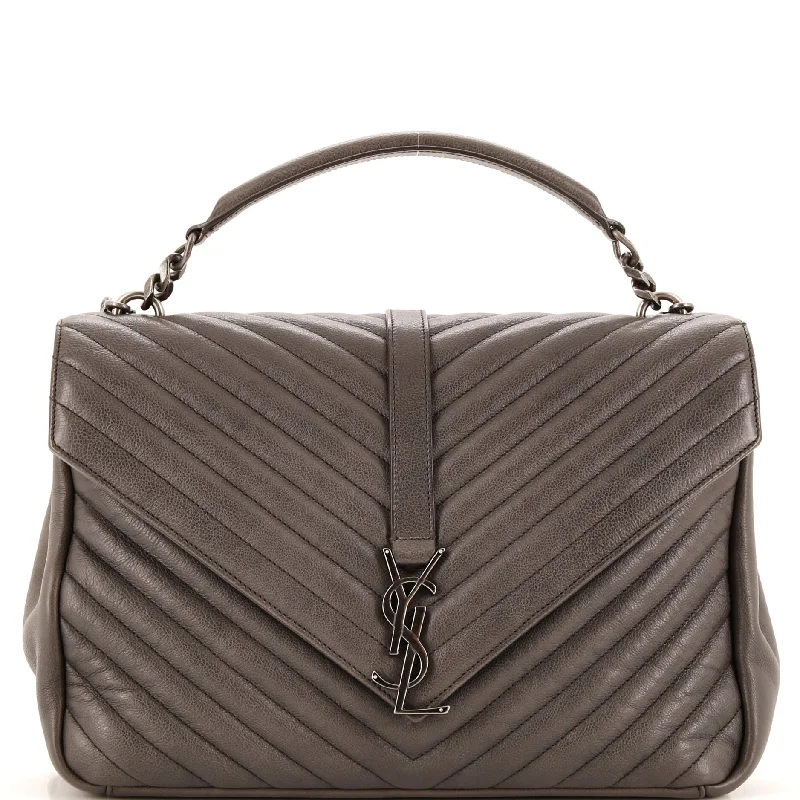 Women's Large Leather Shoulder Bag in Brown with Multiple Compartments for WorkClassic Monogram College Bag Matelasse Chevron Leather Large Women's Large Leather Shoulder Bag in Brown with Multiple Compartments for WorkClassic Monogram College Bag Matelasse Chevron Leather Large
