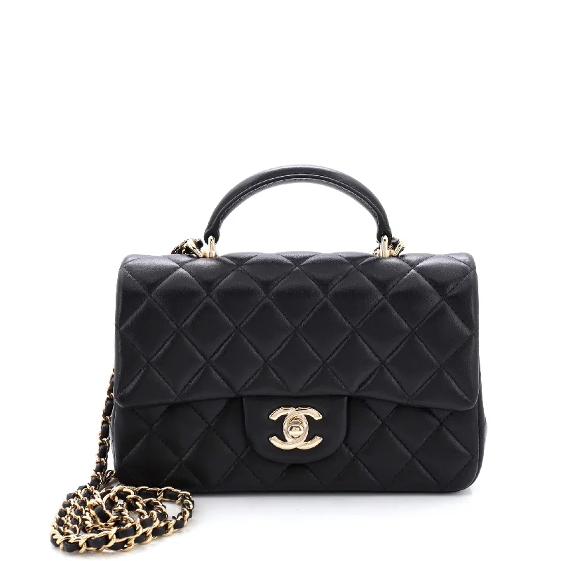 Quilted Shoulder Bag in Cream for a Classic and Elegant LookClassic Single Flap Top Handle Bag Quilted Lambskin Mini Quilted Shoulder Bag in Cream for a Classic and Elegant LookClassic Single Flap Top Handle Bag Quilted Lambskin Mini