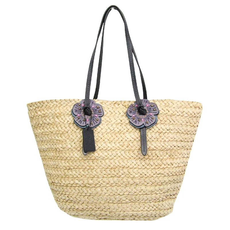 Tote Bag with Adjustable Shoulder Strap in Olive Green for Comfortable CarryingCoach Flower  Other Tote Bag (Pre-Owned)