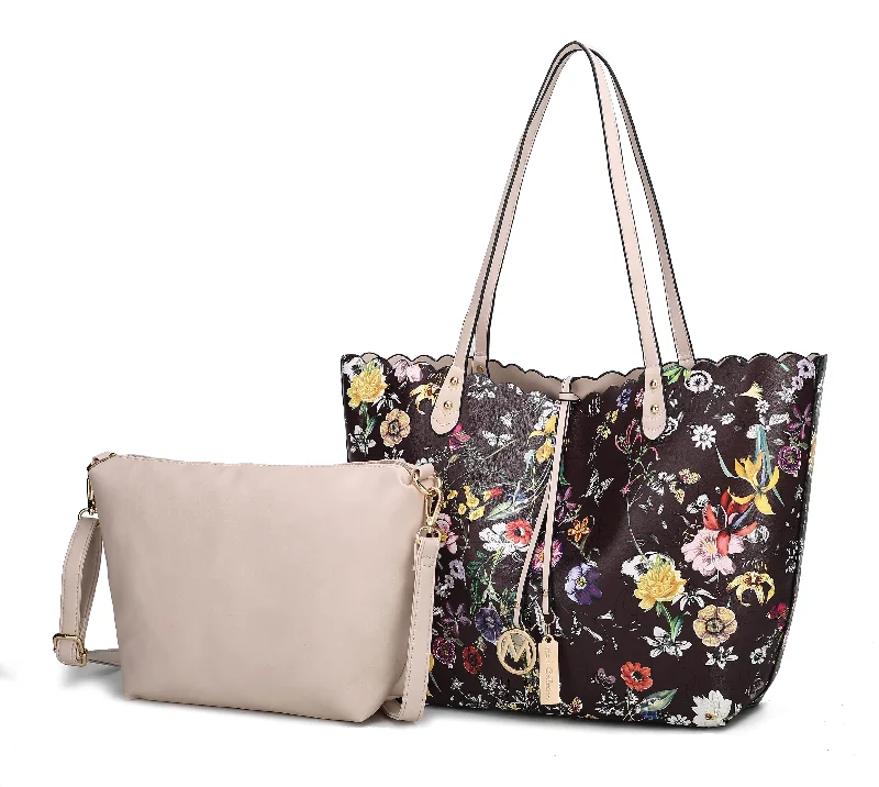 Patchwork Tote Bag in Denim with Vintage - Inspired Designs for a Retro AppealDanielle Reversible Shopper Tote Bag Crossbody Pouch Patchwork Tote Bag in Denim with Vintage - Inspired Designs for a Retro AppealDanielle Reversible Shopper Tote Bag Crossbody Pouch