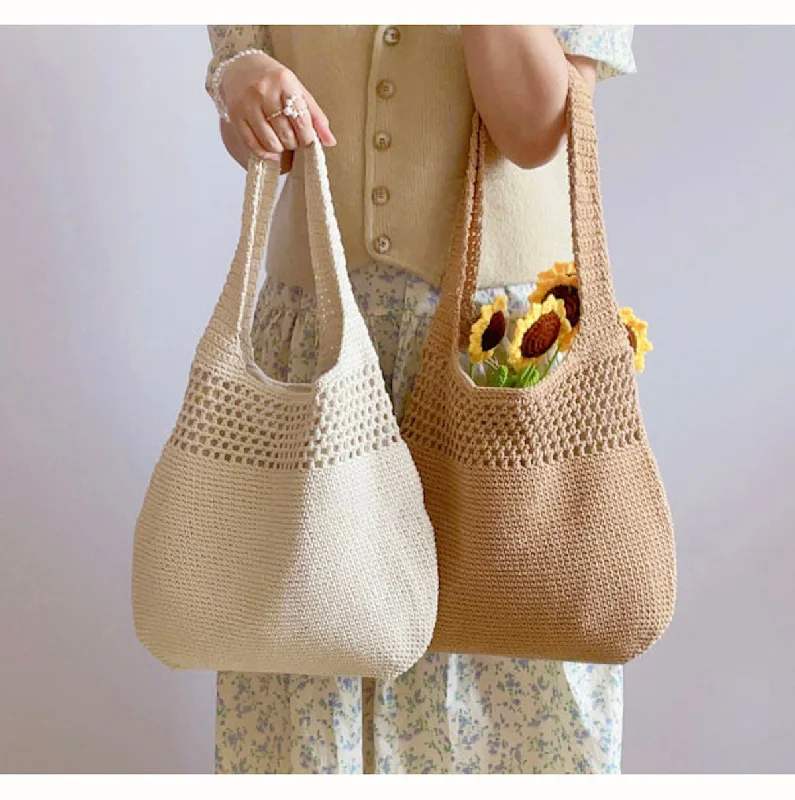 Women's Shoulder Bag with Faux Fur Strap in White for Winter StyleCanvas and Leather Combo Shoulder Bag in Tan for a Rustic LookElena Handbags Cotton Crochet Fashion Shoulder Bag Women's Shoulder Bag with Faux Fur Strap in White for Winter StyleCanvas and Leather Combo Shoulder Bag in Tan for a Rustic LookElena Handbags Cotton Crochet Fashion Shoulder Bag