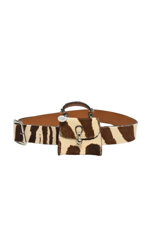 Women's Shoulder Bag with Adjustable Strap in Pink for Comfort[WB5680] Ermanno Scervino | Fanny Pack