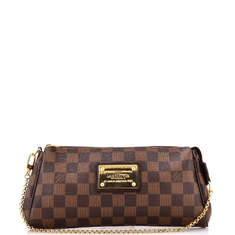 Women's Shoulder Bag with Fringe Details in Brown for a Bohemian StyleEva Handbag Damier