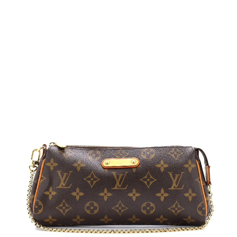 Shoulder Bag with Geometric Pattern in Multicolor for a Contemporary StyleEva Handbag Monogram Canvas Shoulder Bag with Geometric Pattern in Multicolor for a Contemporary StyleEva Handbag Monogram Canvas