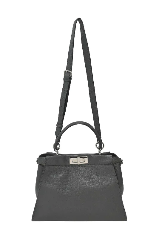 Metallic Shoulder Bag in Gold for Special Occasions[WB5519] Fendi | Satchel