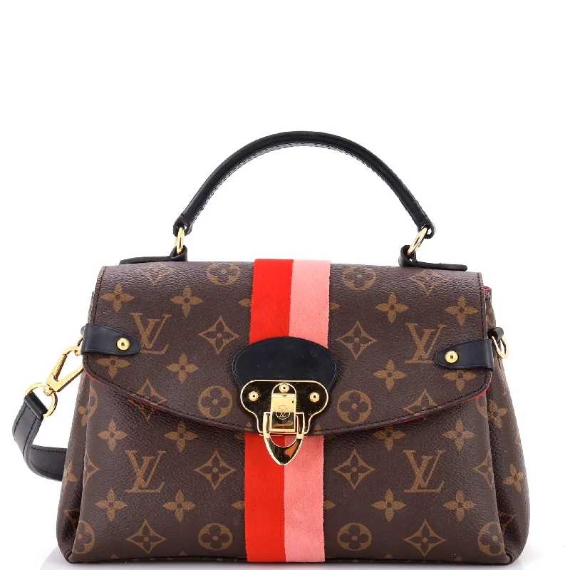 Women's Shoulder Bag with Fringe Details in Brown for a Bohemian StyleShoulder Bag with Geometric Pattern in Multicolor for a Contemporary StyleGeorges Handbag Monogram Canvas BB Women's Shoulder Bag with Fringe Details in Brown for a Bohemian StyleShoulder Bag with Geometric Pattern in Multicolor for a Contemporary StyleGeorges Handbag Monogram Canvas BB
