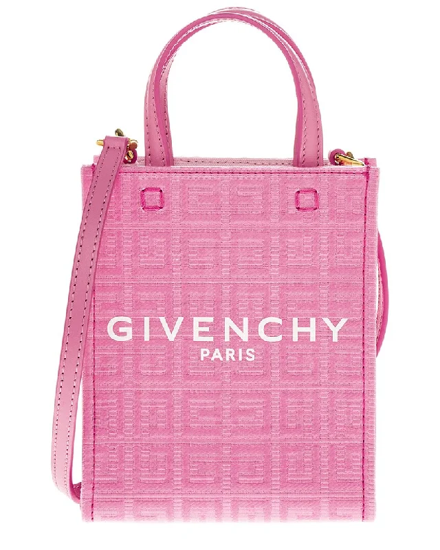 Tote Bag with RFID - Blocking Pocket in Black for Protecting Your Cards and InformationGivenchy G Vertical Mini Canvas Tote Tote Bag with RFID - Blocking Pocket in Black for Protecting Your Cards and InformationGivenchy G Vertical Mini Canvas Tote