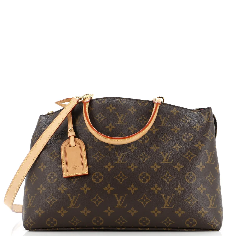 Quilted Shoulder Bag in Cream for a Classic and Elegant LookGrand Palais Handbag Monogram Canvas Quilted Shoulder Bag in Cream for a Classic and Elegant LookGrand Palais Handbag Monogram Canvas