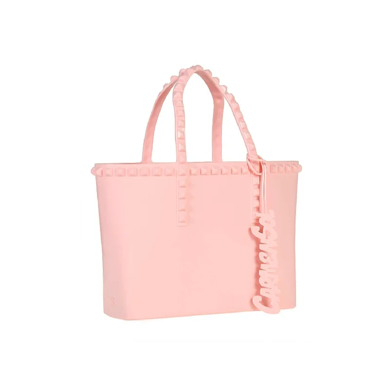 Waterproof Tote Bag in Yellow for Outdoor Activities in Wet WeatherGrazia Mini Tote In Baby Pink