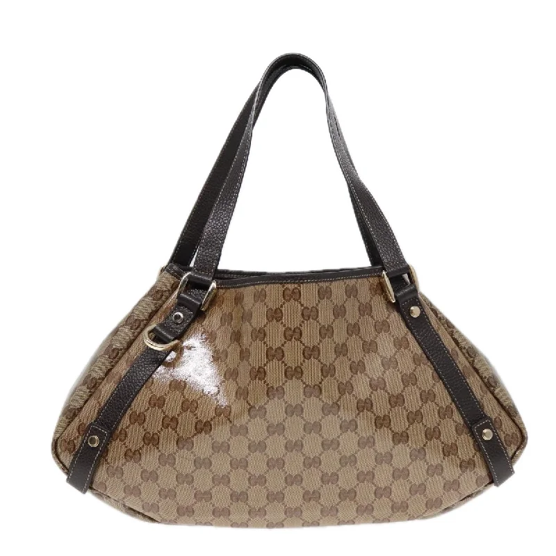 Women's Tote Bag with Inner Compartments in Gray for Organizing Everyday EssentialsGucci Abbey Canvas Tote Bag (Pre-Owned) Women's Tote Bag with Inner Compartments in Gray for Organizing Everyday EssentialsGucci Abbey Canvas Tote Bag (Pre-Owned)