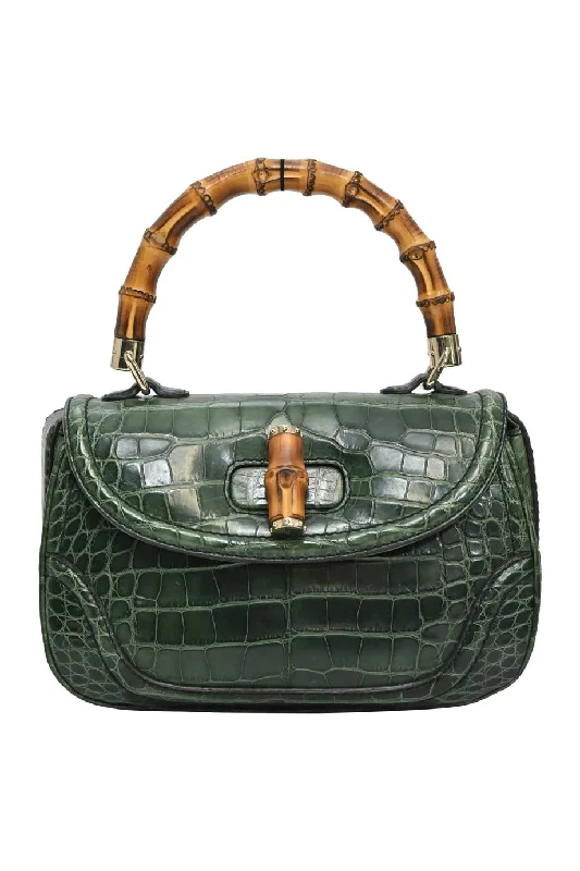 Women's Waterproof Nylon Shoulder Bag in Green for Hiking[WB5578] Gucci | Cross-Body Bag