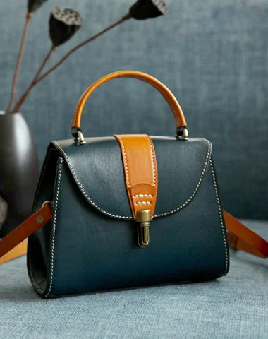 Crossbody Shoulder Bag in Black Leather with Gold Hardware for Night OutsHandmade Women's Blue Leather Handbags Purse Vintage Small Handbag Shoulder Bag Purse Crossbody Shoulder Bag in Black Leather with Gold Hardware for Night OutsHandmade Women's Blue Leather Handbags Purse Vintage Small Handbag Shoulder Bag Purse