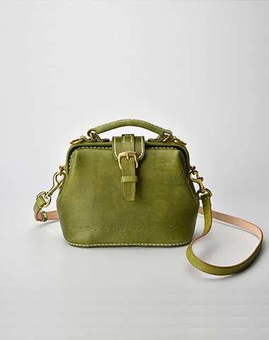 Shoulder Bag with Chain Strap in Silver for a Trendy AppearanceHandmade Womens Green Leather Small doctor Purse Green shoulder doctor bags for women Shoulder Bag with Chain Strap in Silver for a Trendy AppearanceHandmade Womens Green Leather Small doctor Purse Green shoulder doctor bags for women
