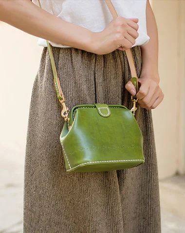 Women's Shoulder Bag with Zippered Pockets in Orange for SafetyHandmade Womens Green Leather Small doctor Purse shoulder doctor bags for women Women's Shoulder Bag with Zippered Pockets in Orange for SafetyHandmade Womens Green Leather Small doctor Purse shoulder doctor bags for women