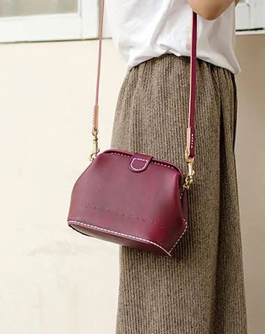 Quilted Shoulder Bag in Cream for a Classic and Elegant LookHandmade Womens Rose Red Leather Small doctor Purse shoulder doctor bags for women Quilted Shoulder Bag in Cream for a Classic and Elegant LookHandmade Womens Rose Red Leather Small doctor Purse shoulder doctor bags for women
