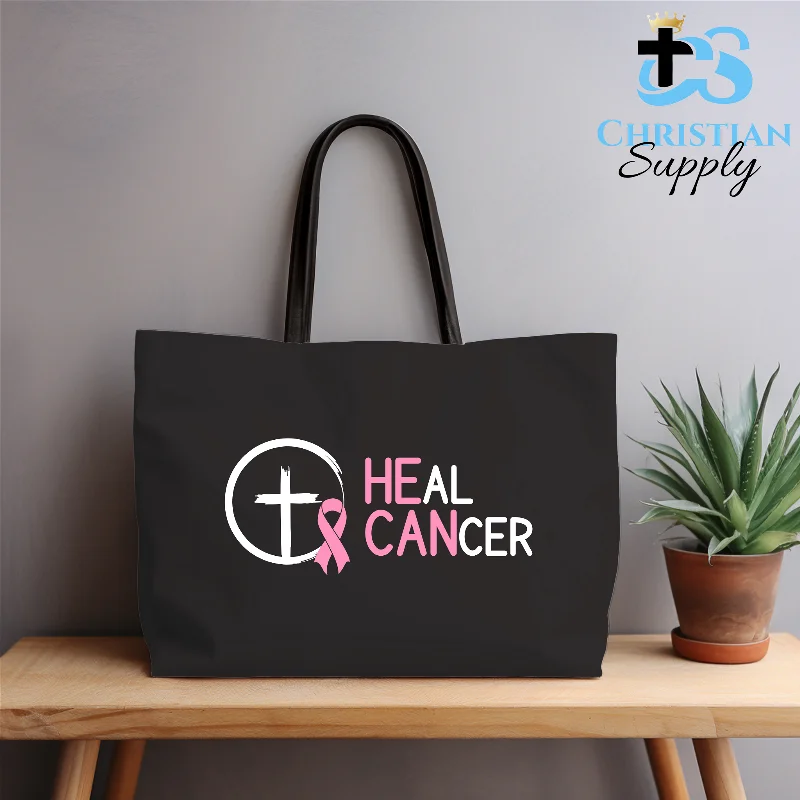 Oversized Jute Tote Bag in Natural Color with Rope Handles for a Beach VacationHe Can Heal Cancer Breast Cancer Awareness Tote Bag Oversized Jute Tote Bag in Natural Color with Rope Handles for a Beach VacationHe Can Heal Cancer Breast Cancer Awareness Tote Bag