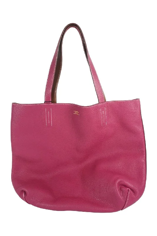 Tote Bag with RFID - Blocking Pocket in Black for Protecting Your Cards and Information[WB3471] Hermès | Tote Bag