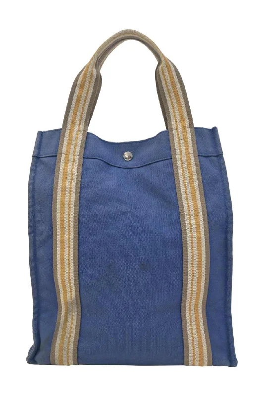Embroidered Tote Bag in Beige with Floral Motifs for a Boho - Chic Vibe[WB6165] Hermès | Tote Bag
