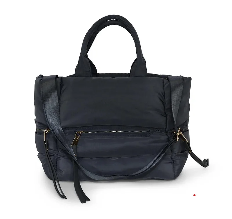 Monogrammed Tote Bag in Brown Leather with Personalized Initials for a Custom and Elegant TouchJanelle Puffer Bag In Black Monogrammed Tote Bag in Brown Leather with Personalized Initials for a Custom and Elegant TouchJanelle Puffer Bag In Black