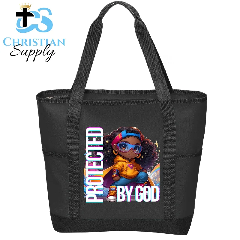 Women's Printed Tote Bag in Floral Patterns for a Spring - Themed Shopping TripKids Artist Christian Superhero Girl Tote Bag Women's Printed Tote Bag in Floral Patterns for a Spring - Themed Shopping TripKids Artist Christian Superhero Girl Tote Bag