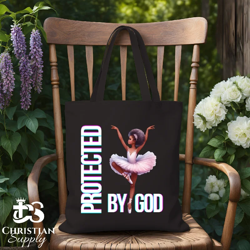 Geometric - Printed Tote Bag in Multicolor for a Contemporary and Trendy OutfitKids Christian Ballerina Pirouette Tote Bag Geometric - Printed Tote Bag in Multicolor for a Contemporary and Trendy OutfitKids Christian Ballerina Pirouette Tote Bag