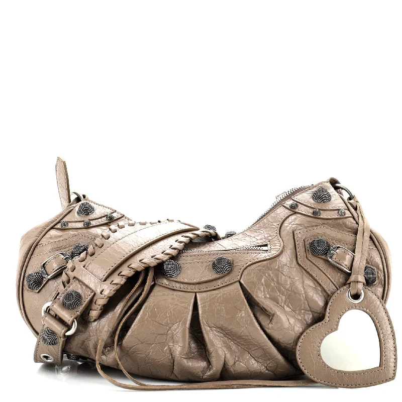 Metallic Shoulder Bag in Gold for Special OccasionsCrossbody Shoulder Bag in Black Leather with Gold Hardware for Night OutsLe Cagole Giant Studs Shoulder Bag Leather Small Metallic Shoulder Bag in Gold for Special OccasionsCrossbody Shoulder Bag in Black Leather with Gold Hardware for Night OutsLe Cagole Giant Studs Shoulder Bag Leather Small