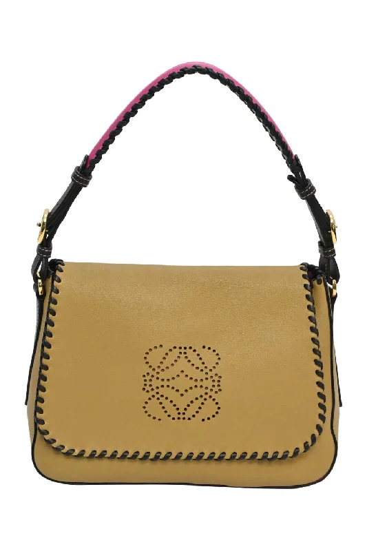 Embroidered Denim Shoulder Bag in Blue for a Vintage Vibe[WB5513] Loewe | Shoulder Bag