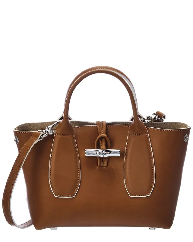 Tote Bag with Adjustable Shoulder Strap in Olive Green for Comfortable CarryingLongchamp Roseau Luxe Leather Tote Tote Bag with Adjustable Shoulder Strap in Olive Green for Comfortable CarryingLongchamp Roseau Luxe Leather Tote