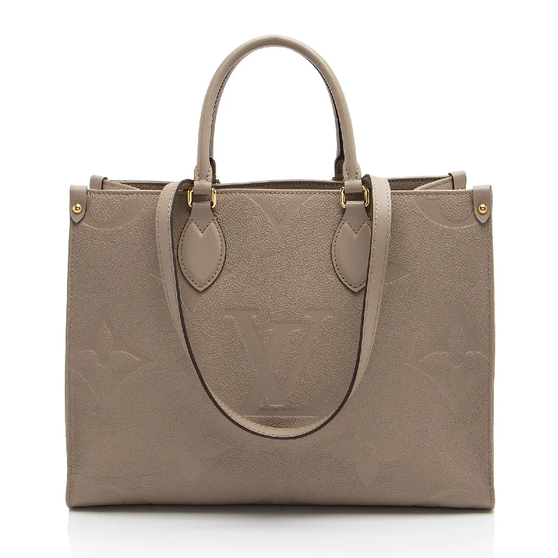 Oversized Jute Tote Bag in Natural Color with Rope Handles for a Beach VacationLarge Capacity Genuine Leather Women's Tote Bag in Black for Work and CommutingLouis Vuitton Giant Monogram Empreinte Onthego MM Tote Oversized Jute Tote Bag in Natural Color with Rope Handles for a Beach VacationLarge Capacity Genuine Leather Women's Tote Bag in Black for Work and CommutingLouis Vuitton Giant Monogram Empreinte Onthego MM Tote