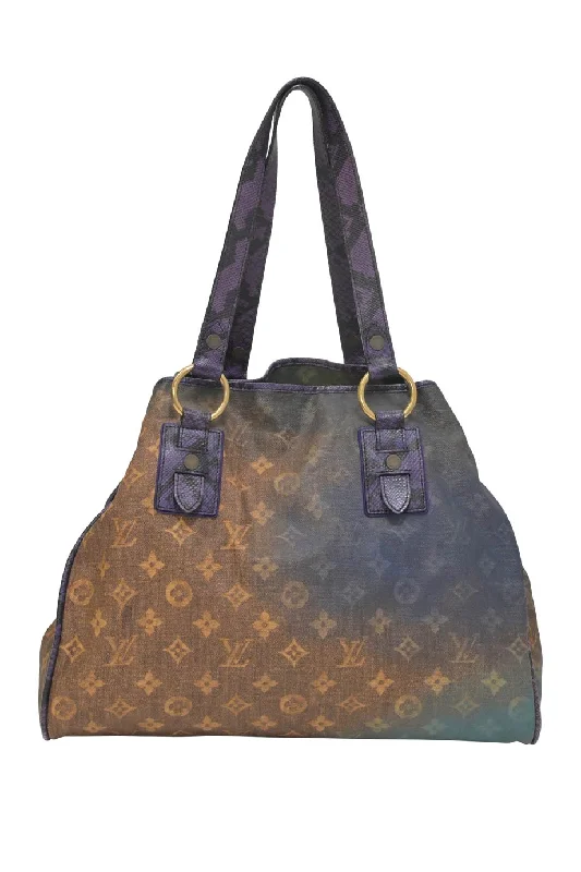 Embroidered Tote Bag in Beige with Floral Motifs for a Boho - Chic Vibe[WB6289] Louis Vuitton | Tote Bag