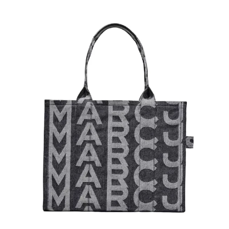 Patchwork Tote Bag in Denim with Vintage - Inspired Designs for a Retro AppealM.A.R.C. J.A.C.O.B.S. Large Monogram Tote Bag Patchwork Tote Bag in Denim with Vintage - Inspired Designs for a Retro AppealM.A.R.C. J.A.C.O.B.S. Large Monogram Tote Bag