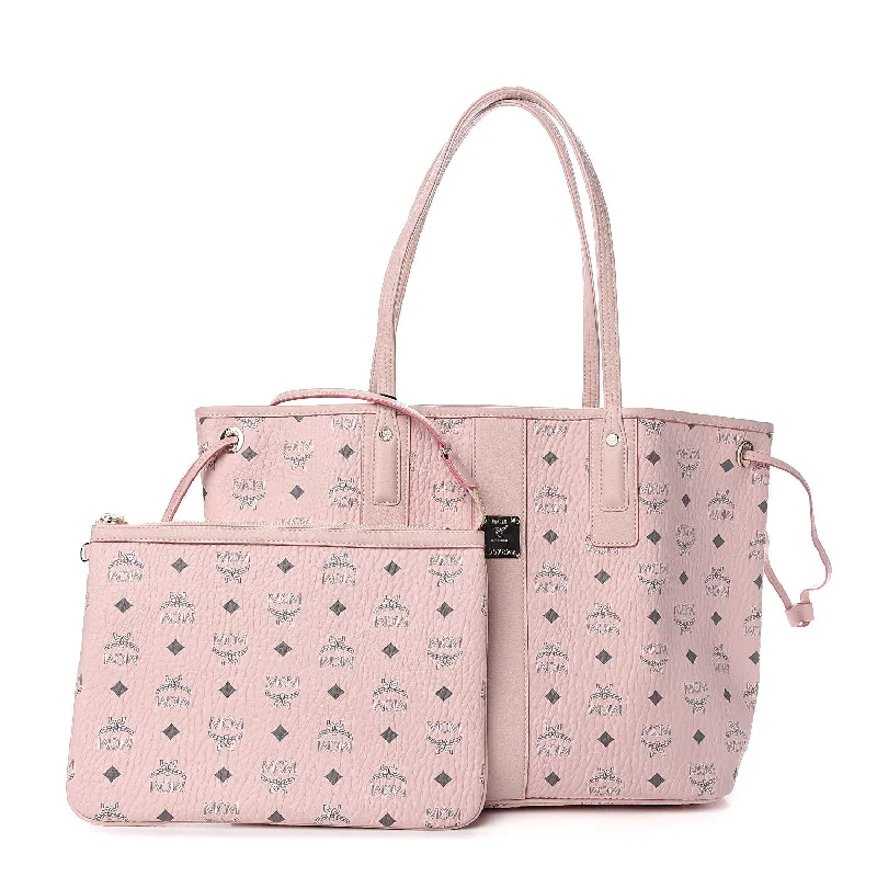 Women's Printed Tote Bag in Floral Patterns for a Spring - Themed Shopping TripM.C.M Visetos Medium Liz Reversible Shopper Tote Bag Women's Printed Tote Bag in Floral Patterns for a Spring - Themed Shopping TripM.C.M Visetos Medium Liz Reversible Shopper Tote Bag
