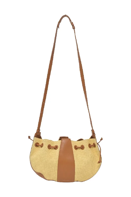 Suede Shoulder Bag in Pink with Tassel Accents for Casual Outings[WB5421] Mansur Gavriel | Shoulder Bag