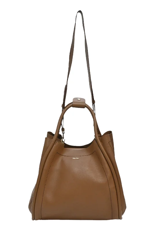 Quilted Tote Bag in Cream with Silver Hardware for a Classic and Sophisticated Style[WB5729] Max Mara | Tote Bag