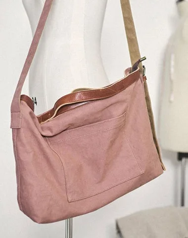 Women's Shoulder Bag with Faux Fur Strap in White for Winter StyleCanvas Womens Pink Leather Large Shoulder Bag Courier Bag Green Postman Bag for Women