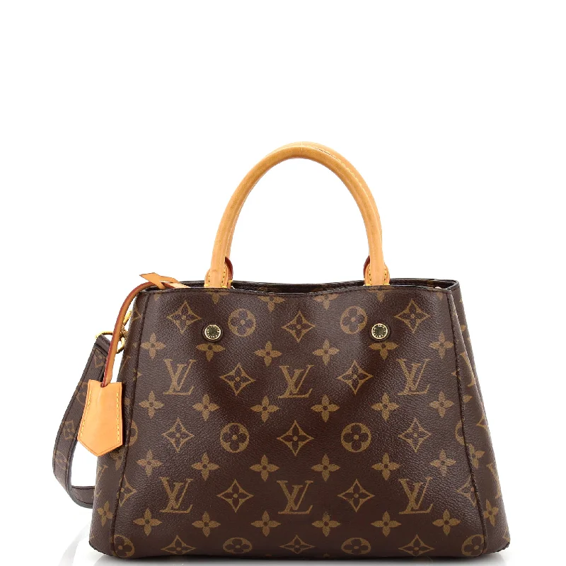 Shoulder Bag with Geometric Pattern in Multicolor for a Contemporary StyleVegan Leather Shoulder Bag in Gray for Ethical Fashion LoversMontaigne Handbag Monogram Canvas BB Shoulder Bag with Geometric Pattern in Multicolor for a Contemporary StyleVegan Leather Shoulder Bag in Gray for Ethical Fashion LoversMontaigne Handbag Monogram Canvas BB