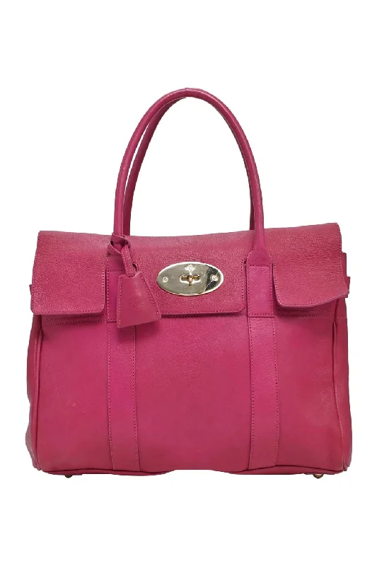 Women's Shoulder Bag with Zippered Pockets in Orange for Safety[WB5658] Mulberry | Satchel